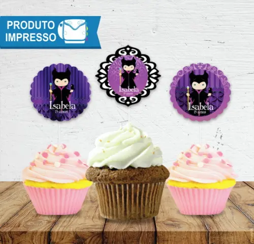 Topper para Doces Malévola