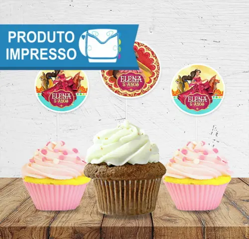 Topper para Docinhos Elena de Avalor