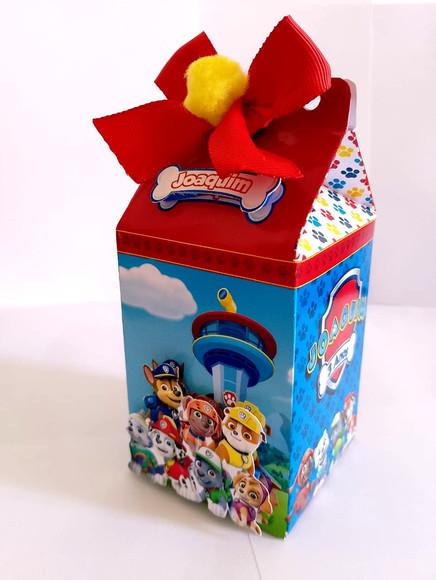 20 Caixas Personalizadas Patrulha Canina