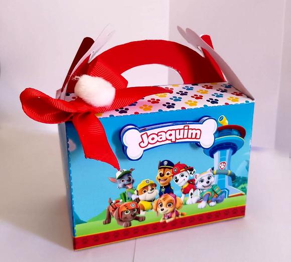 20 Caixas Personalizadas Patrulha Canina