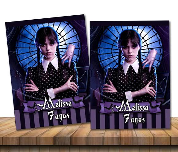 Adesivo de Tubete Wandinha