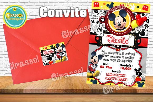 Convite Mickey
