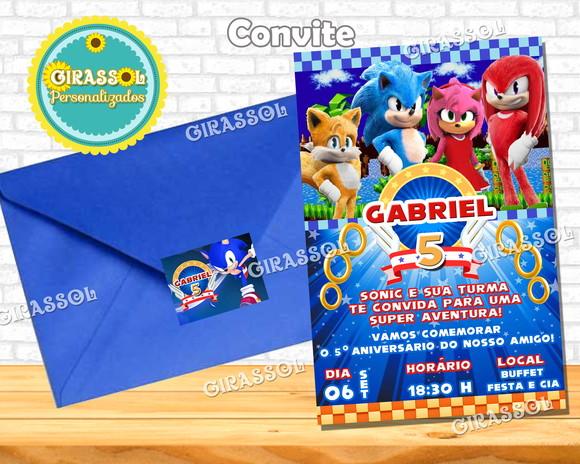 Convite Sonic