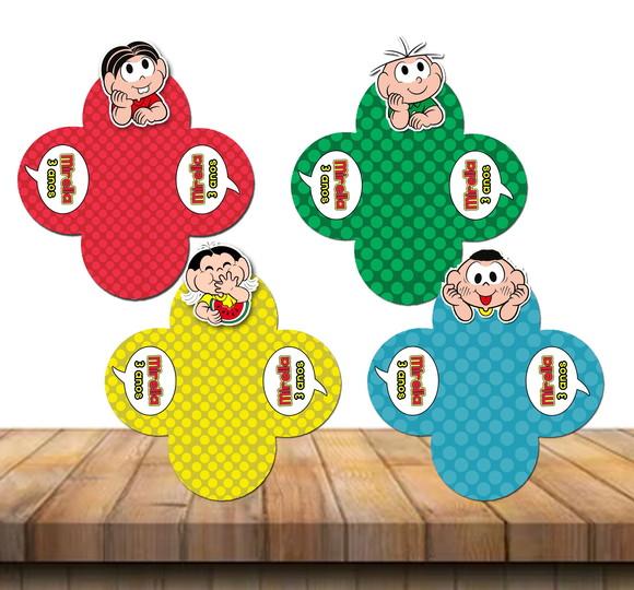 Forminha Personalizada Turma da Mônica