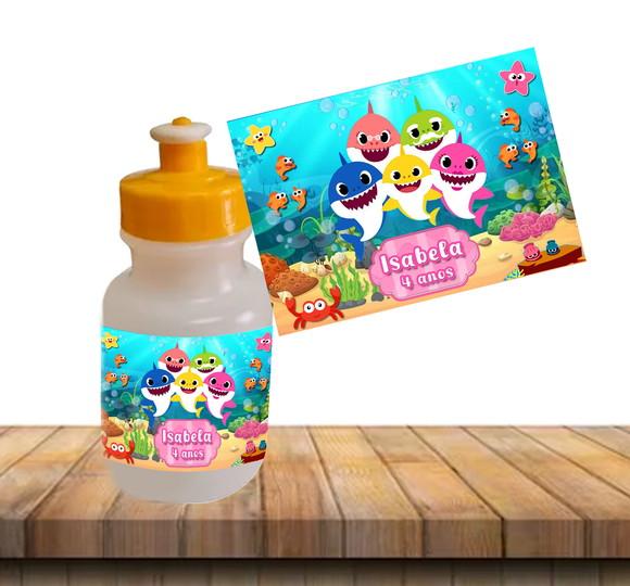 Garrafa Plástica Squeeze Baby Shark