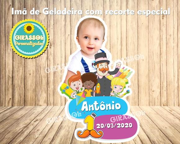 Imã com Recorte Especial Mundo Bita