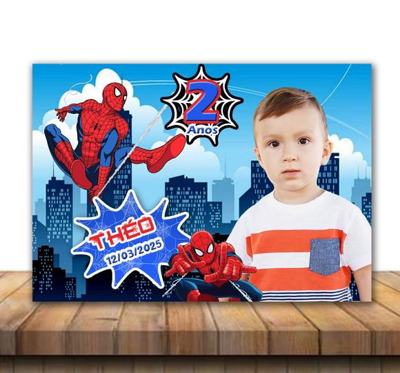 Imã de Geladeira Homem Aranha 10x7cm