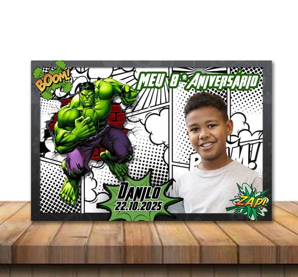 Imã de Geladeira Hulk 10x7 cm