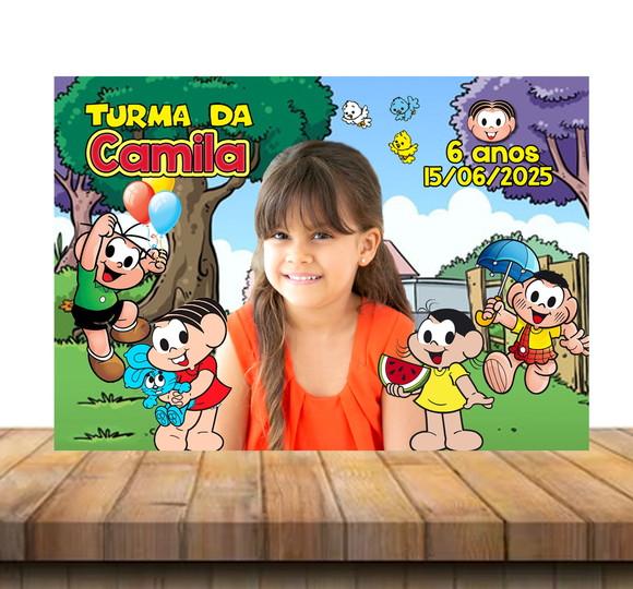 Imã de Geladeira Turma da Mônica 10x7 cm