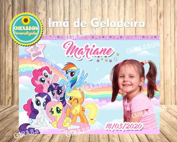 Imã My Little Poney 10x7 cm