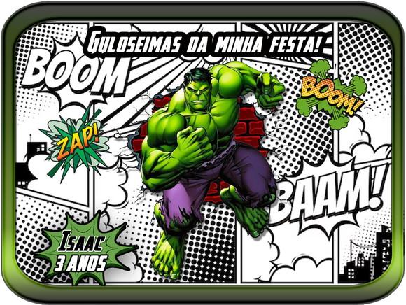 Marmitinha Personalizada Hulk