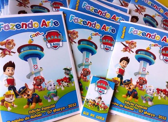 Revista para Colorir Patrulha Canina