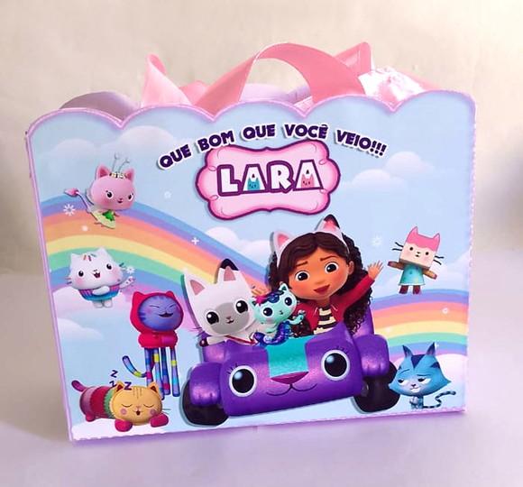 Sacolinha Personalizada Casa Mágica da Gabby