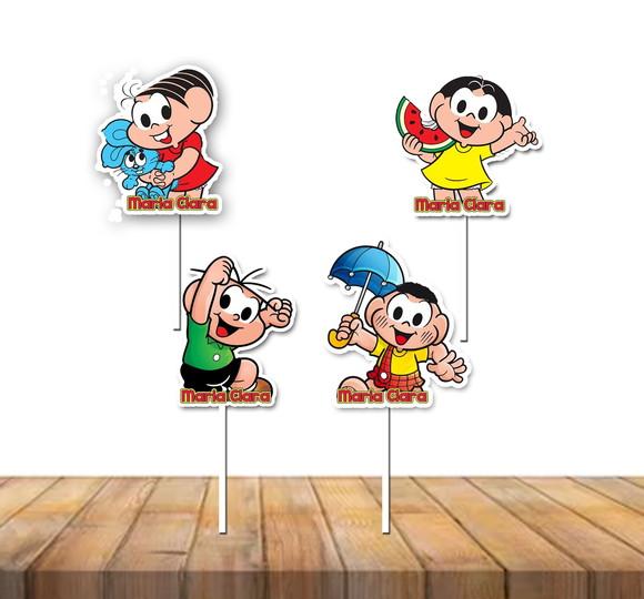 Topper para Docinho - Turma da Mônica