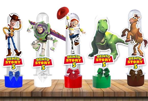 Tubete com Aplique Toy Story