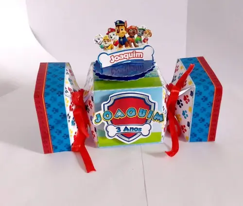 20 Caixas Personalizadas Patrulha Canina