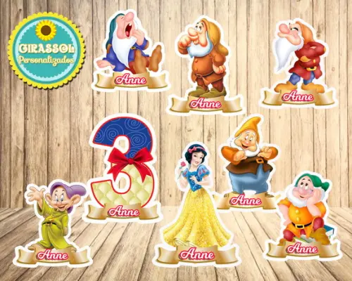 Aplique Branca de Neve