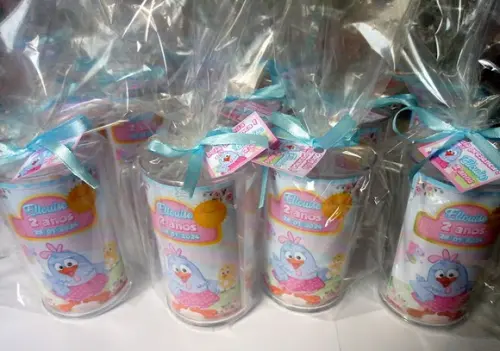 Caneca Acrílica Galinha Pintadinha Candy