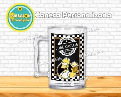Caneca Acrilica Shopp Boteco