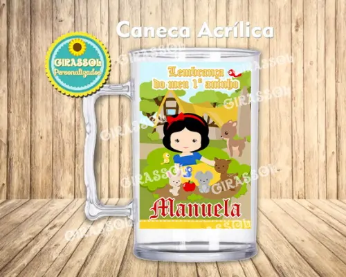 Caneca Branca de Neve
