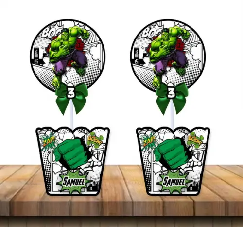 Centro de Mesa Hulk