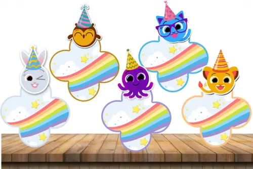 Forminha Personalizada Bolofofos