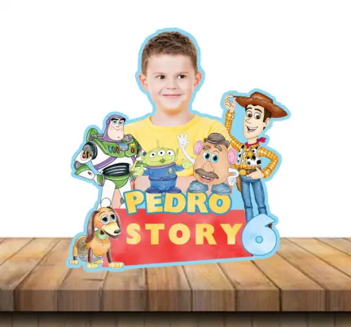Imã com Recorte Especial Toy Story Aquarela