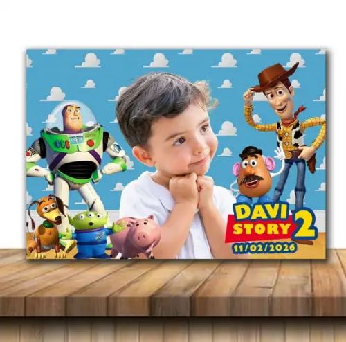 Imã de Geladeira Toy Story 9x6 cm
