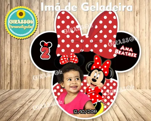 Imã Orelhinha da Minnie