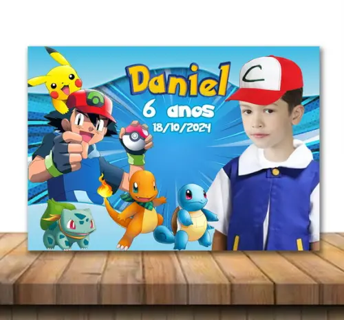 Imã Pokemón 10x7 cm