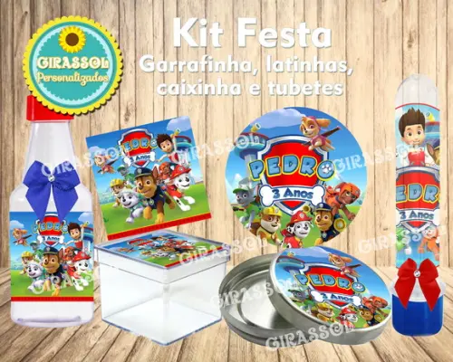 Kit festa Patrulha Canina