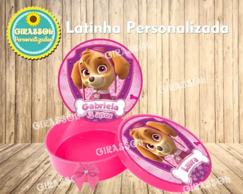 Latinha Skye - Patrulha Canina