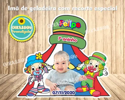Lembrancinha de Imã Patati Patatá