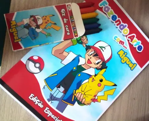 Revista para Colorir Pokémon