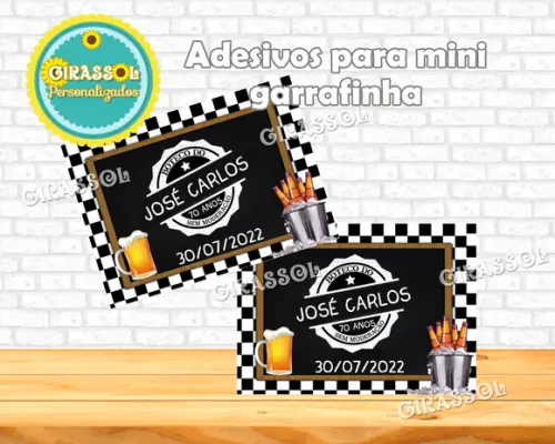 Rótulo Adesivo Boteco
