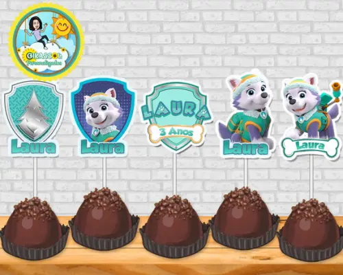 Tag Para Doces Patrulha Canina