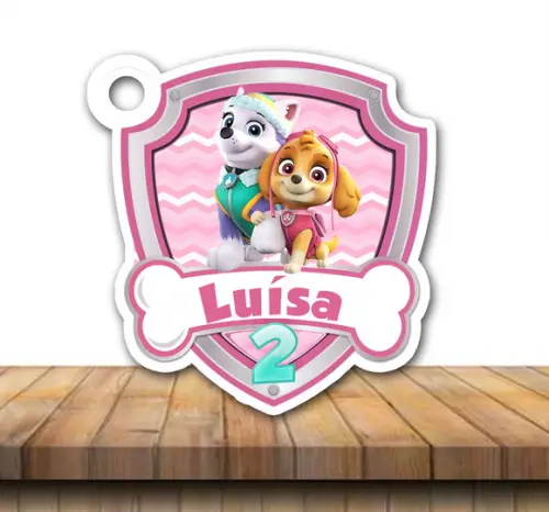Tag Skye e Everest Patrulha Canina