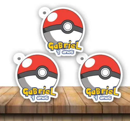Tag Personalizada - Pokemon