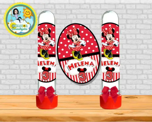 Tubete Minnie Vermelha
