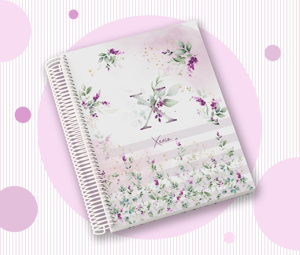 Caderno Personalizado com Inicial e Nome