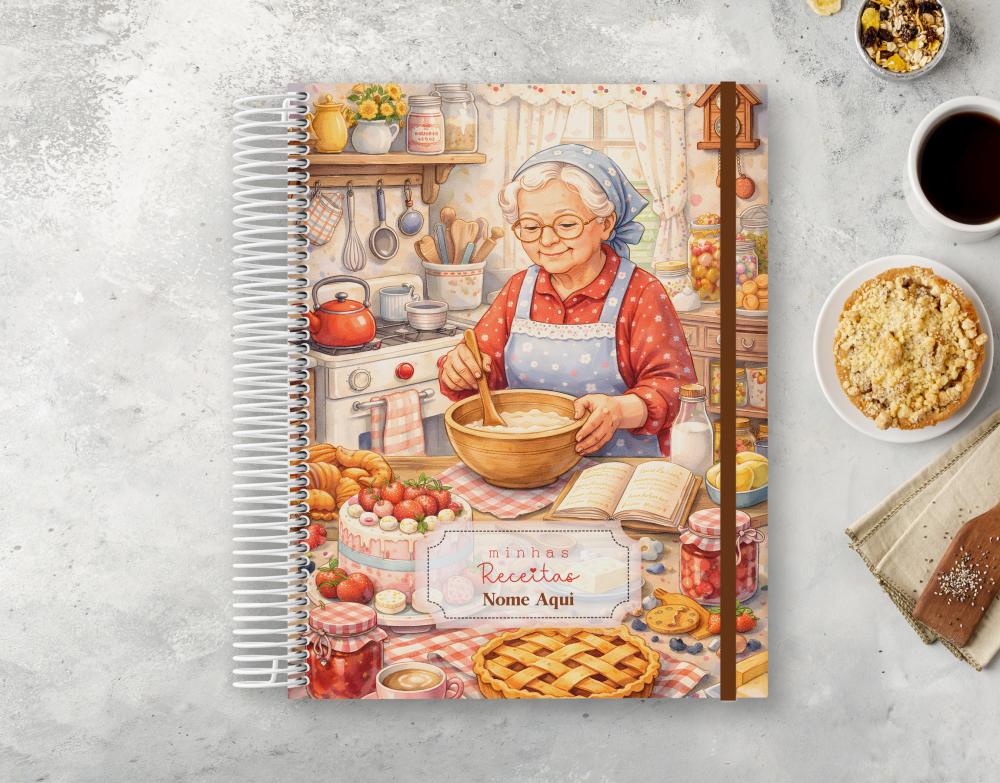 Caderno de Receitas Personalizado