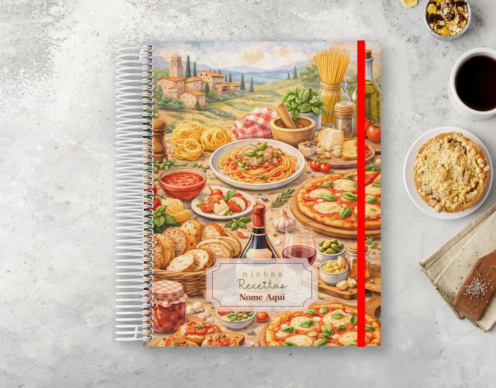 Caderno de Receitas Personalizado