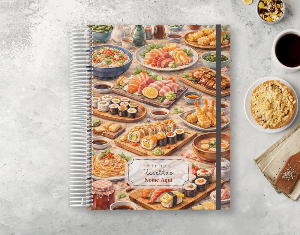 Caderno de Receitas Personalizado