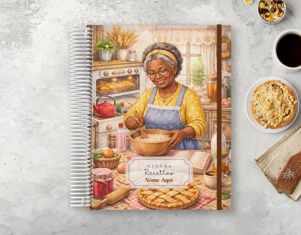 Caderno de Receitas Personalizado