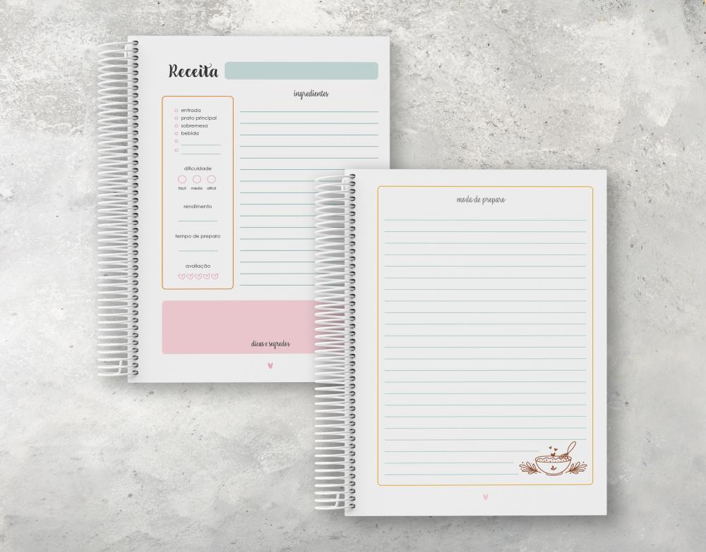 Caderno de Receitas Personalizado