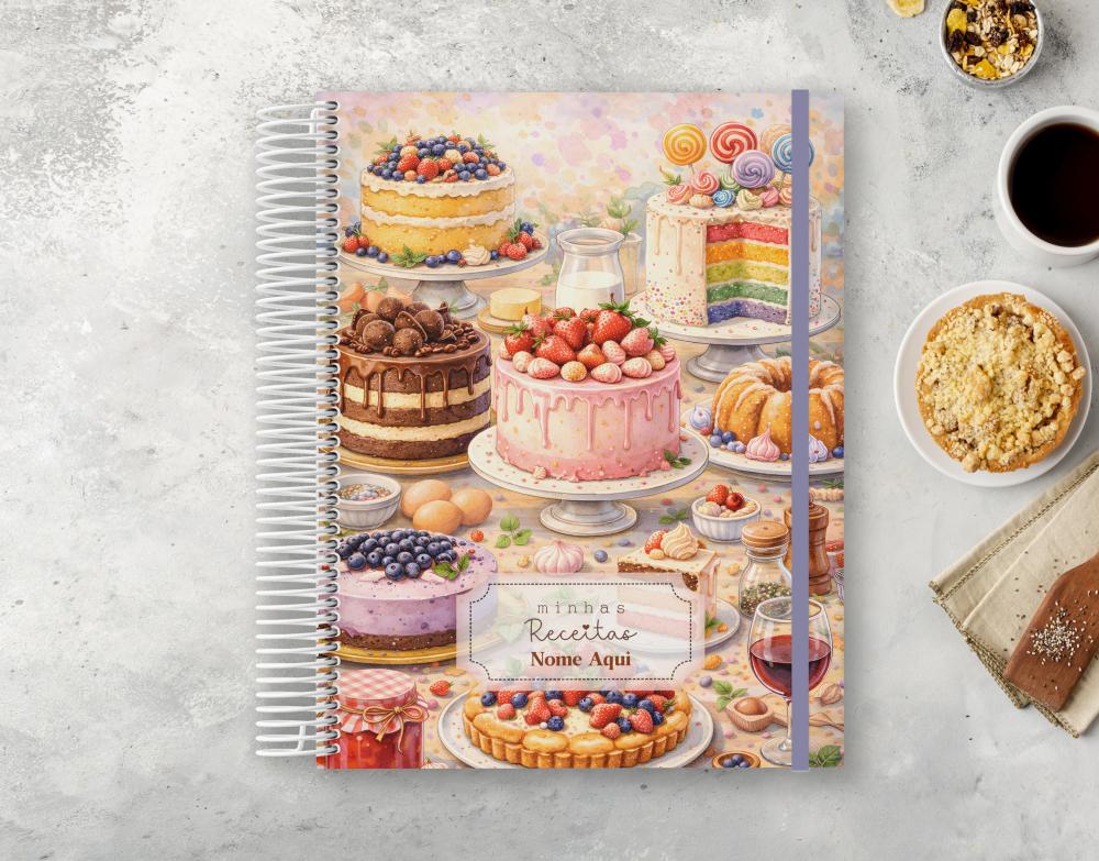 Caderno de Receitas Personalizado