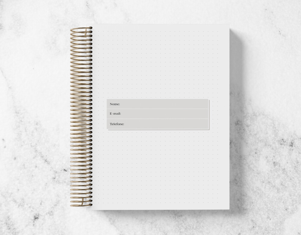 Caderno Católico Santa Faustina Personalizado