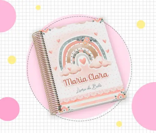 Livro do Bebê Chuva de Amor Menina