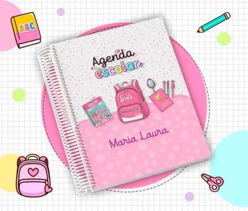 Agenda Escolar Infantil 2026 Personalizada