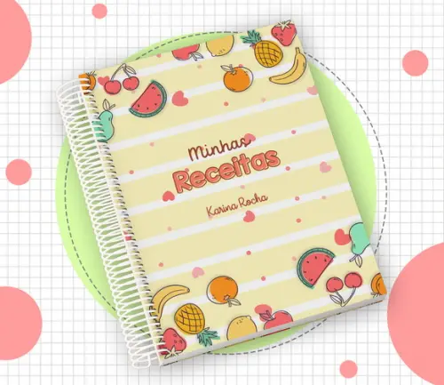 Caderno de Receitas Personalizado